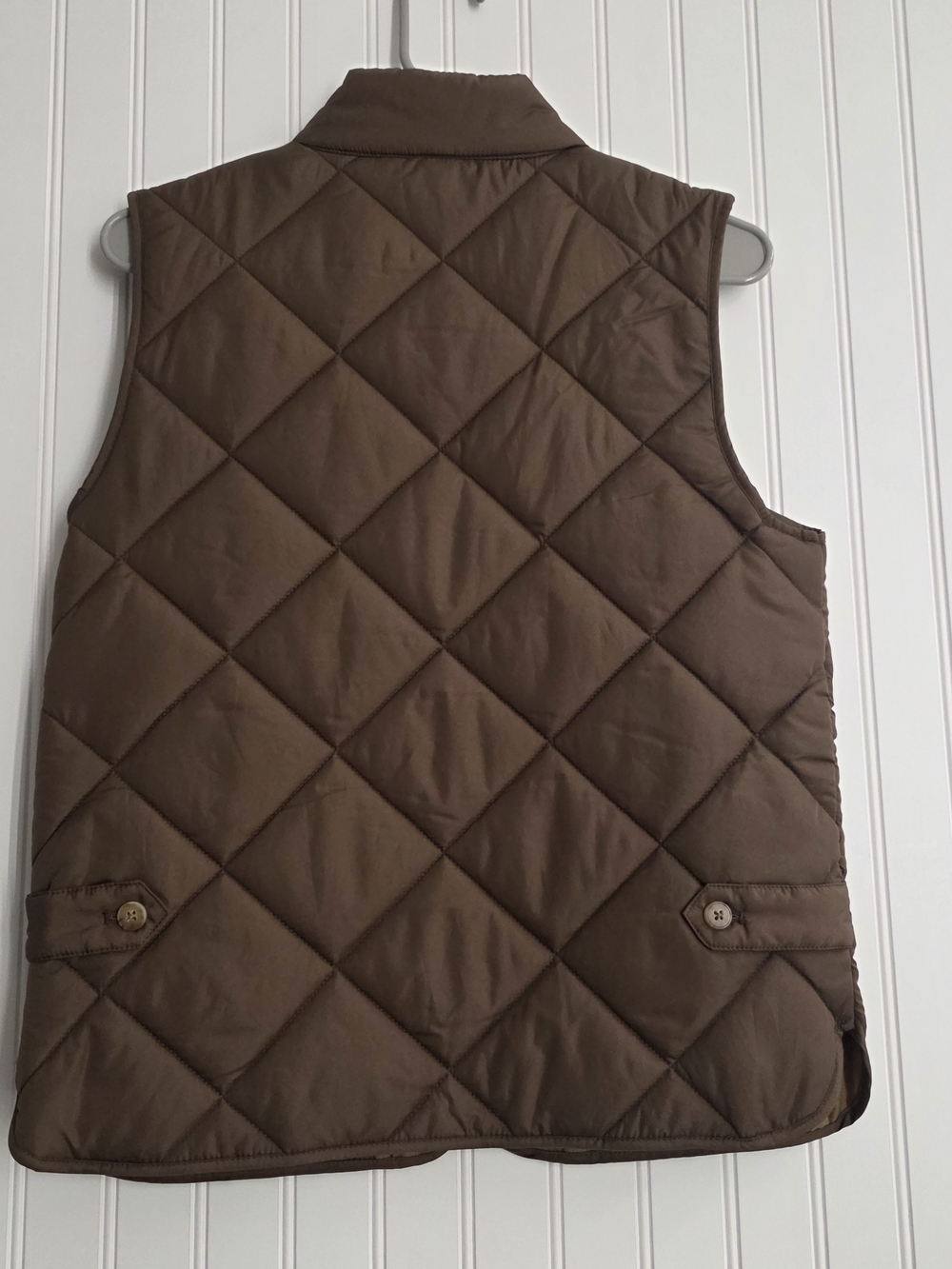 Class Club Quilted Brown Boy's Vest Size 18/20 - Picture 4 of 8